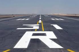 تنفيذ اعمال مدارج الطيران