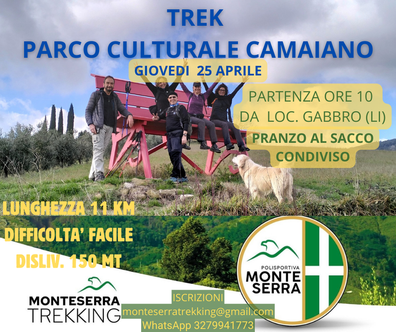 Trek  - Gabbro e il Parco Culturale di Camaiano