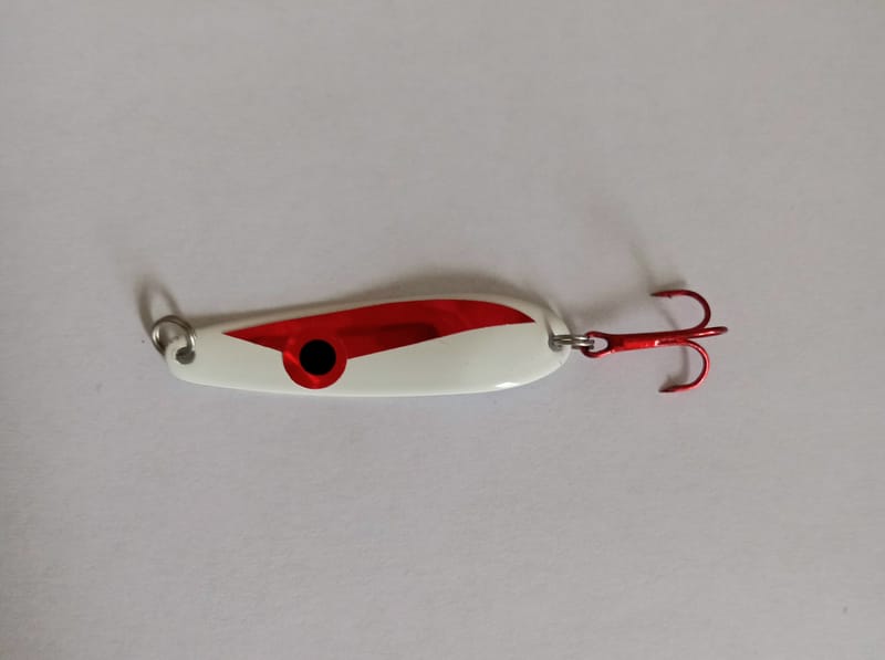 8" Straight Nylon Hair 0.006" ~12-16oz Great for Rigging Lures - Chart