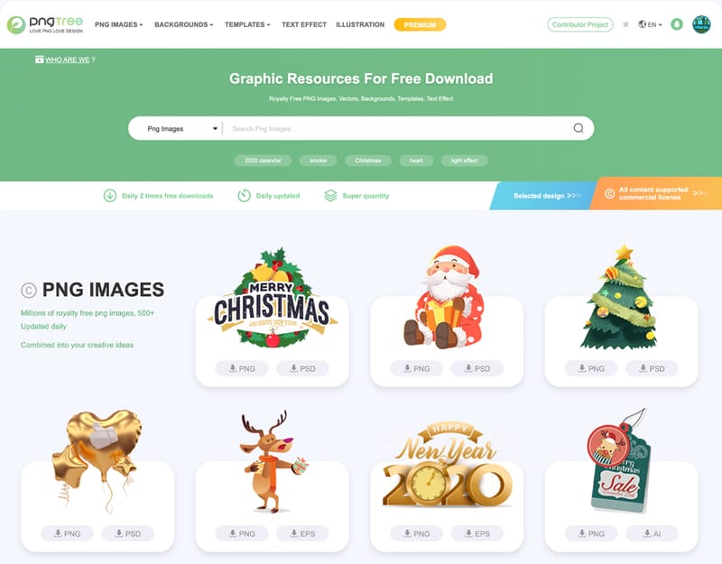 Hướng Dẫn Sử Dụng Pngtree Để Sáng Tạo Hình Ảnh PNG và Nền Trong Suốt
