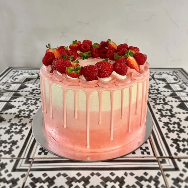 Raspberry and white chocoalte