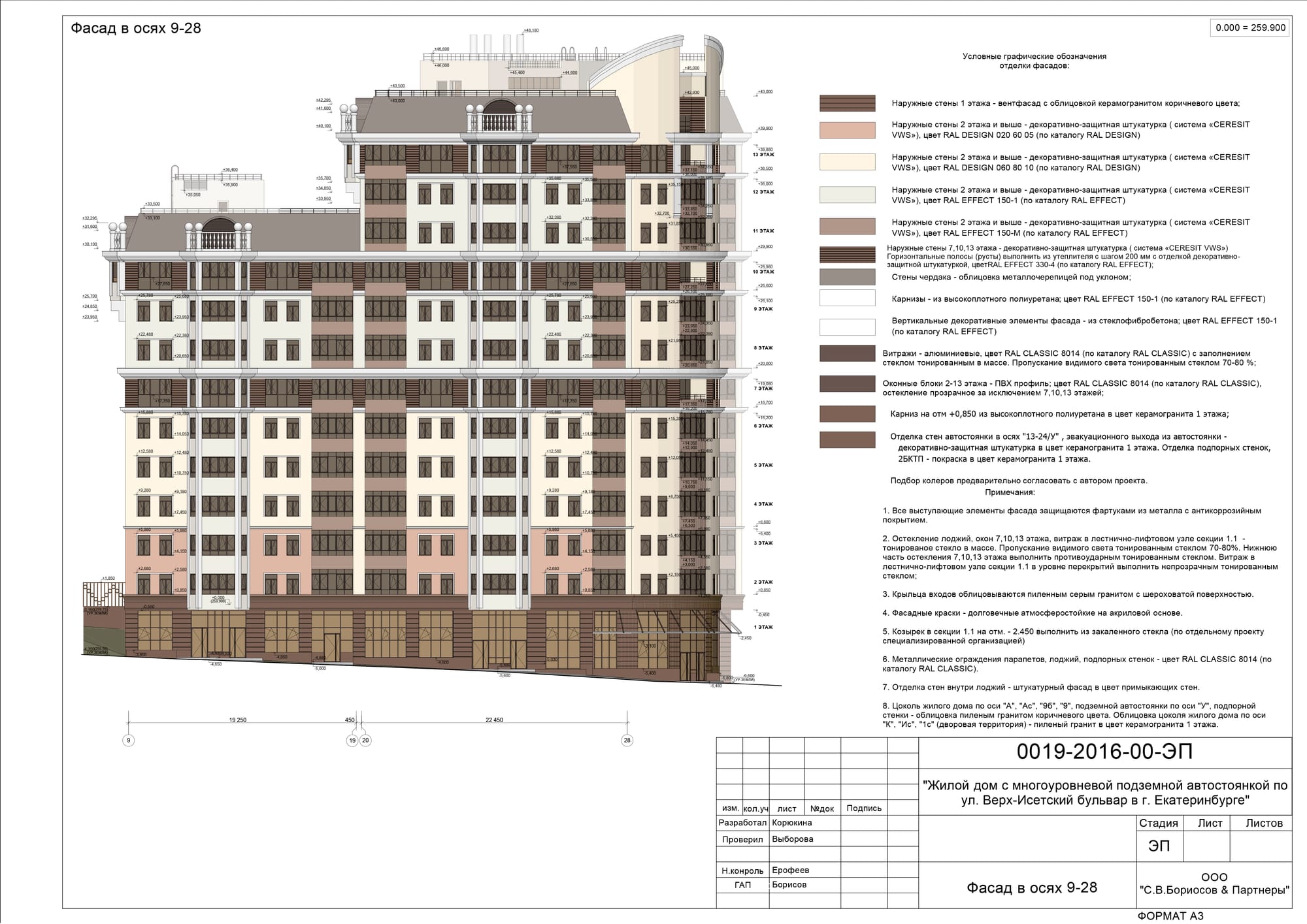 проект - жилой дом на Виз-бульваре