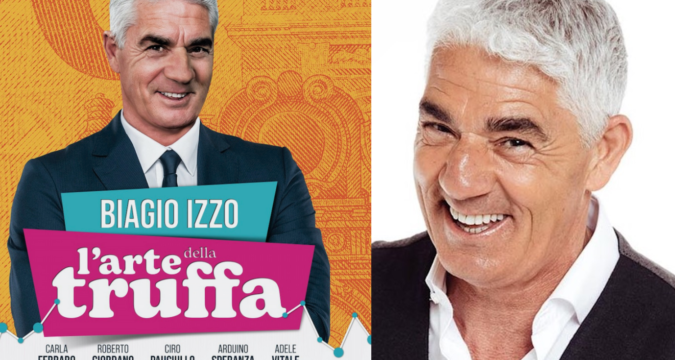 Biagio Izzo in L’arte della Truffa al Teatro Augusteo