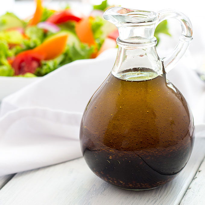 Simple Balsamic Vinaigrette Dressing