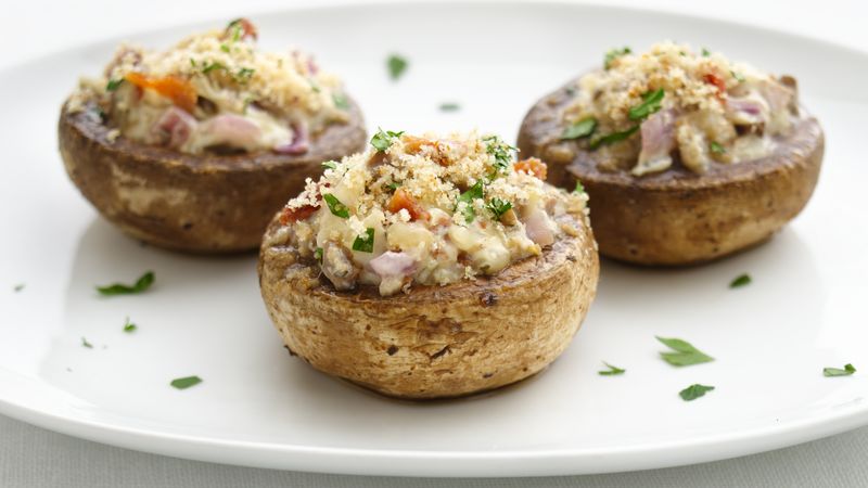 Stuffed Mushroom With Cheese