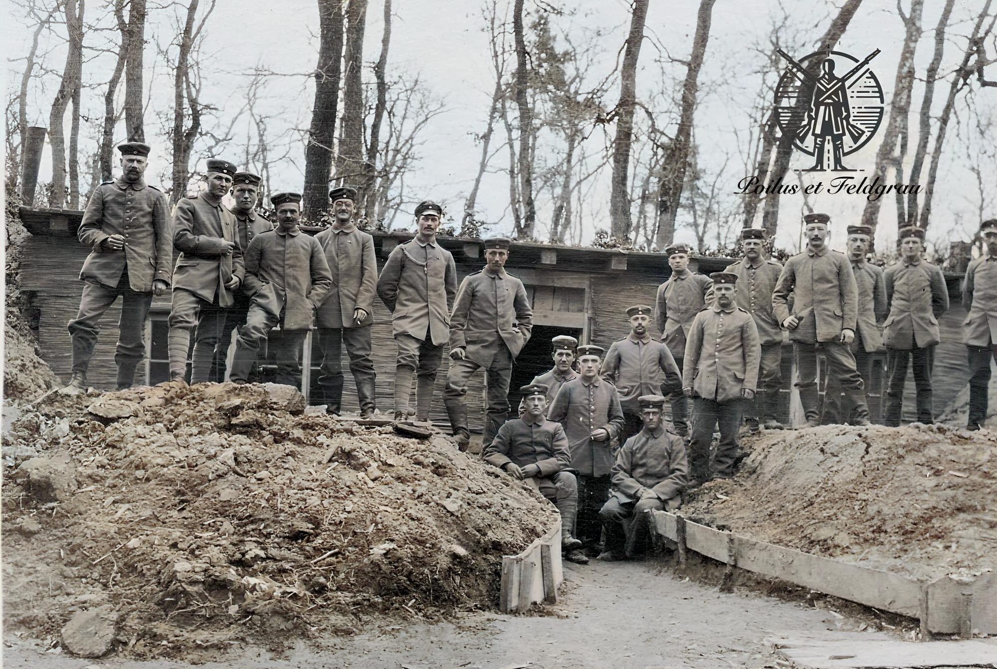 Camp en forêt