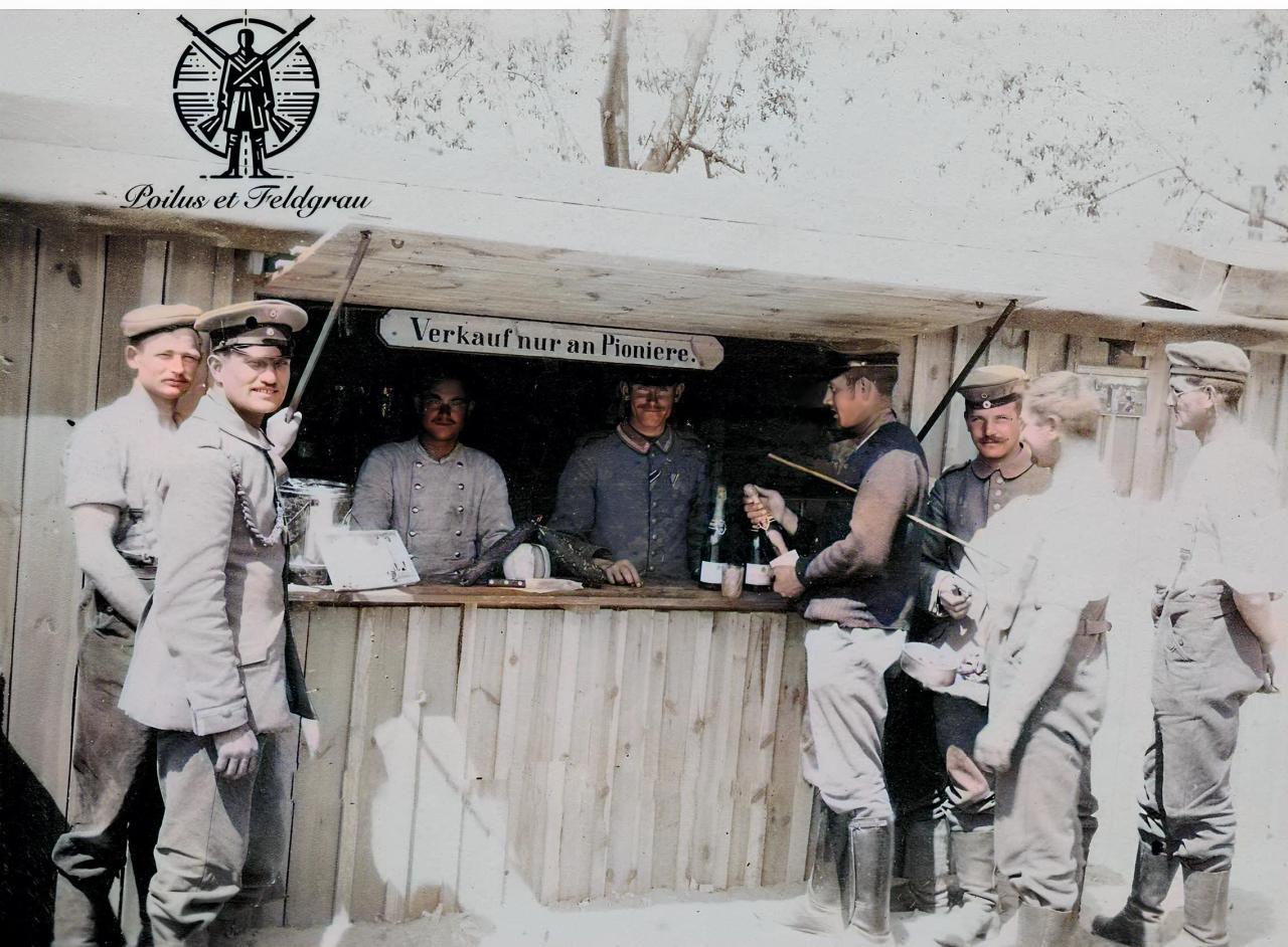 La cantine du régiment