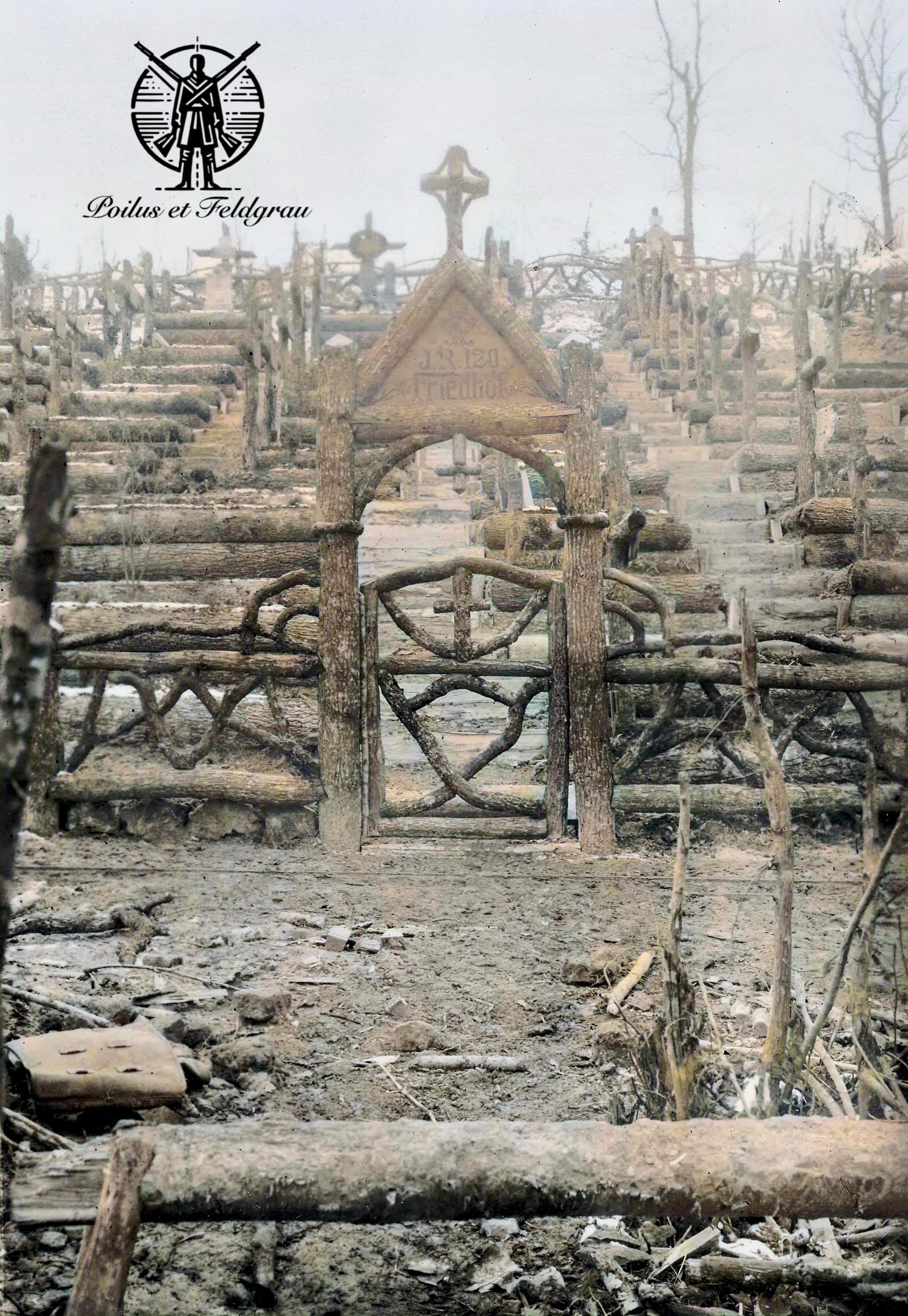 Cimetière allemand en Argonne