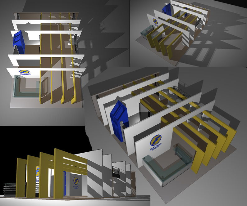 2002 - Stand per Festival Crociere