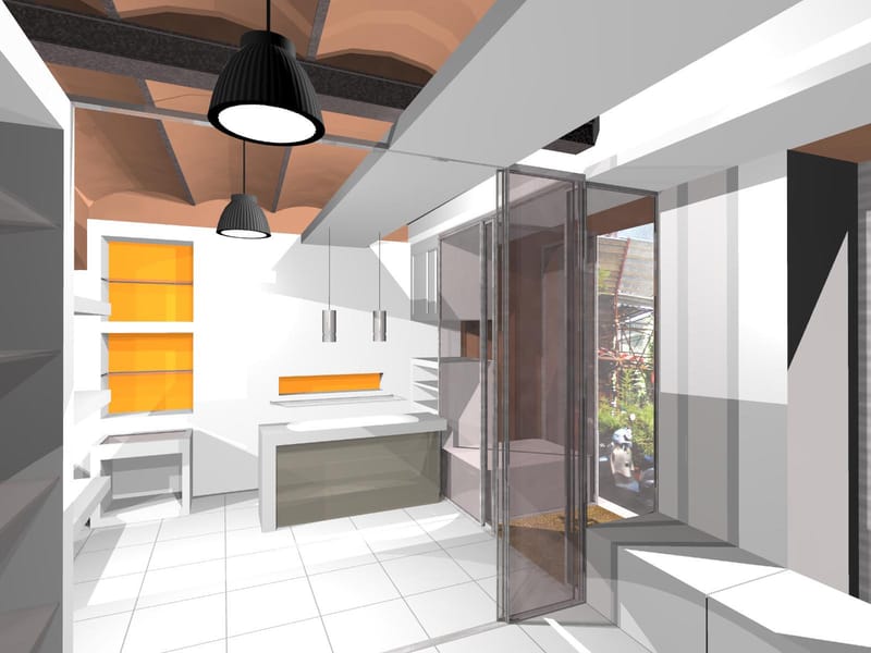 2003 - Showroom "Retro", piazza del Fico - Roma