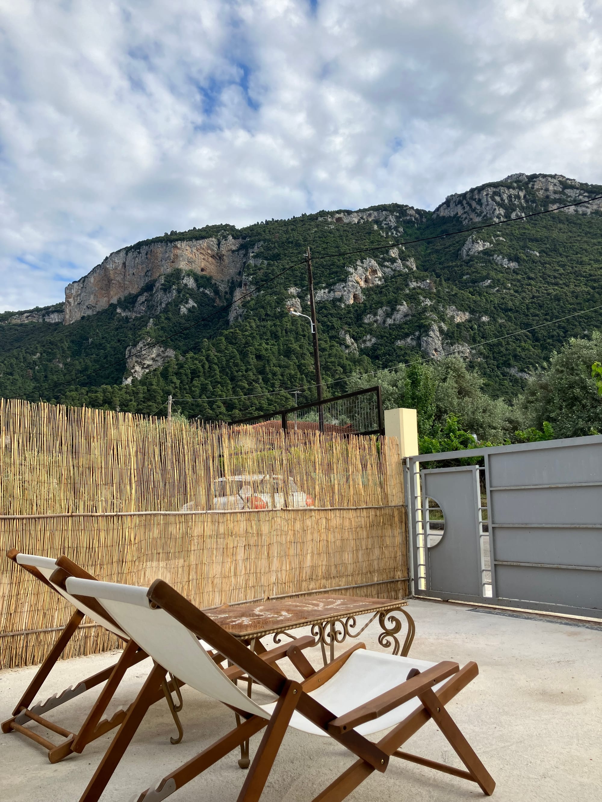 View from leisure furniture