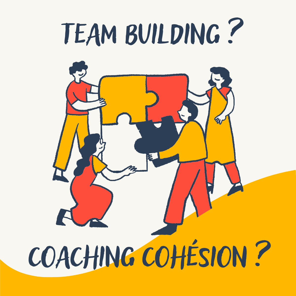 Le coaching de cohésion d'équipe : toujours efficace ?