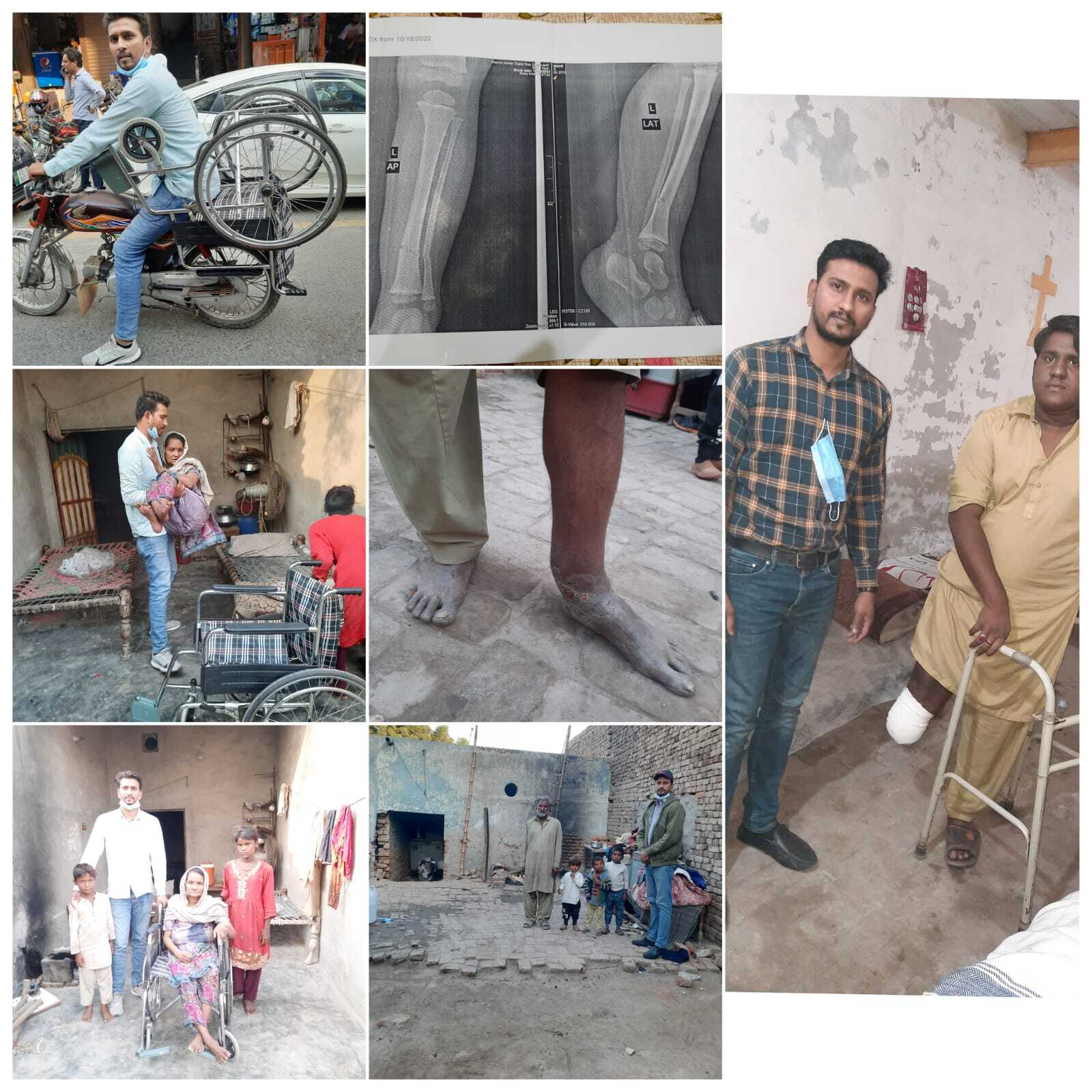 Helping Disable Persons