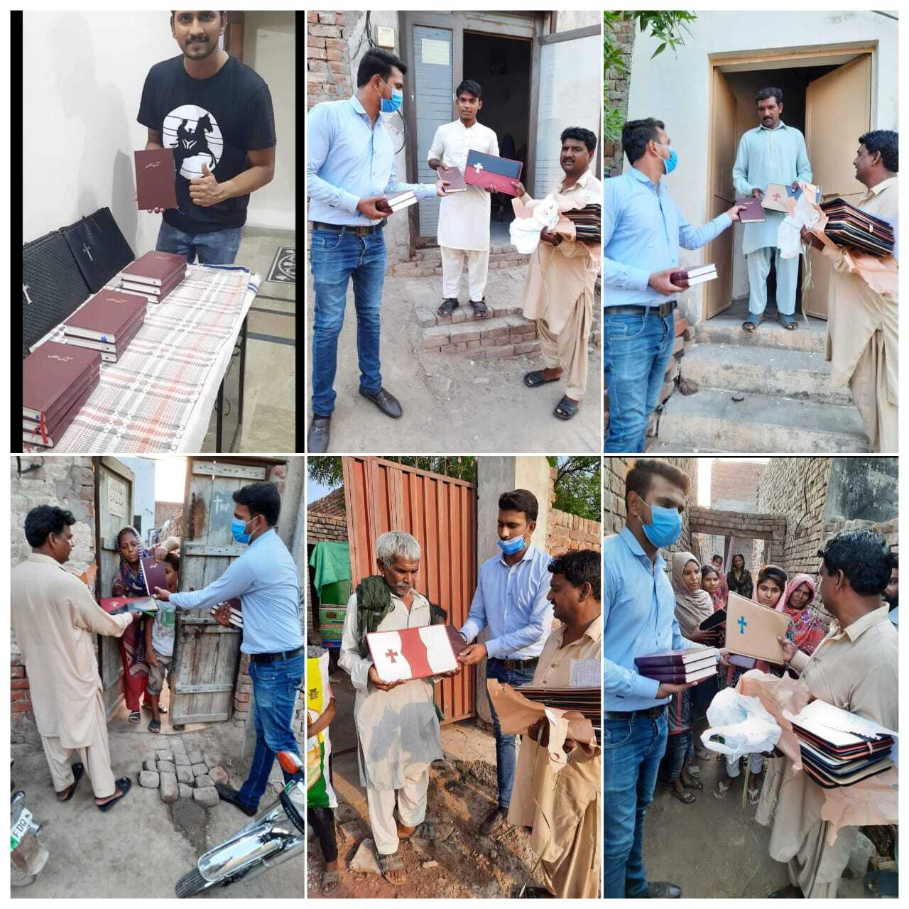 Distribution of Holy Bible