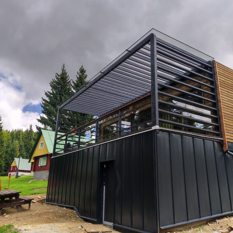 Zhotovenie prestrešenia z polykarbonátu