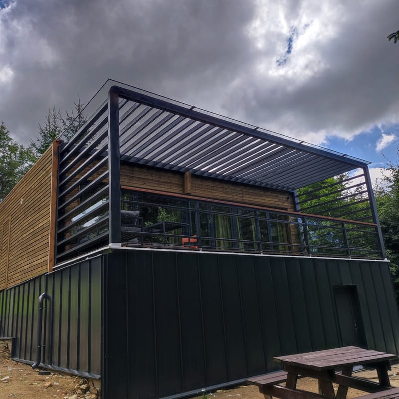 Zhotovenie prestrešenia z polykarbonátu