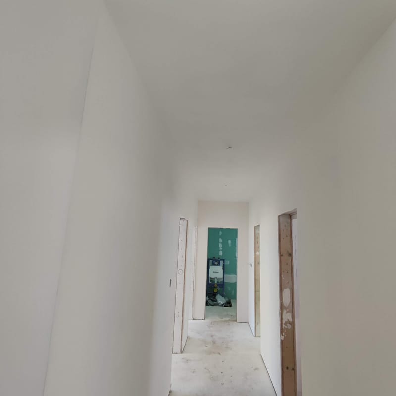 Realizácia sadrokartónových stien a stropov nedaleko Nitry