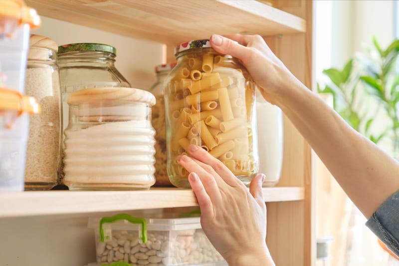 Pantry organisation