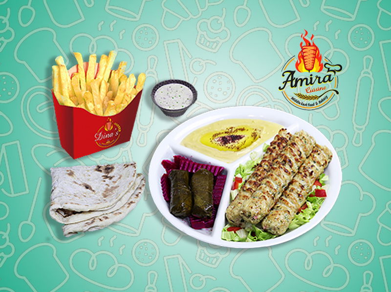 Chicken Kufta kebab