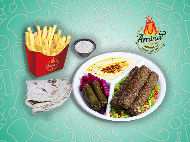 Beef & Lamb kufta Kebab
