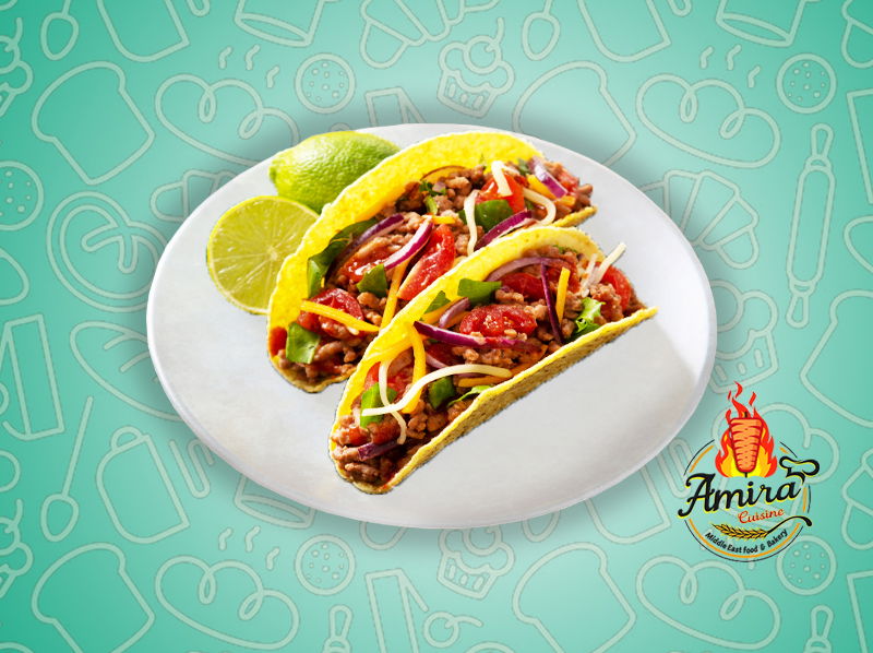 Middle East Vegetable Tacos