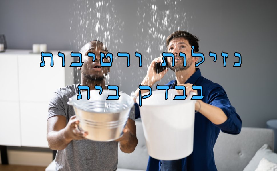 נזילות בדירה בתהליך בדק בית: כיצד לזהות, לטפל ולמנוע בעיות