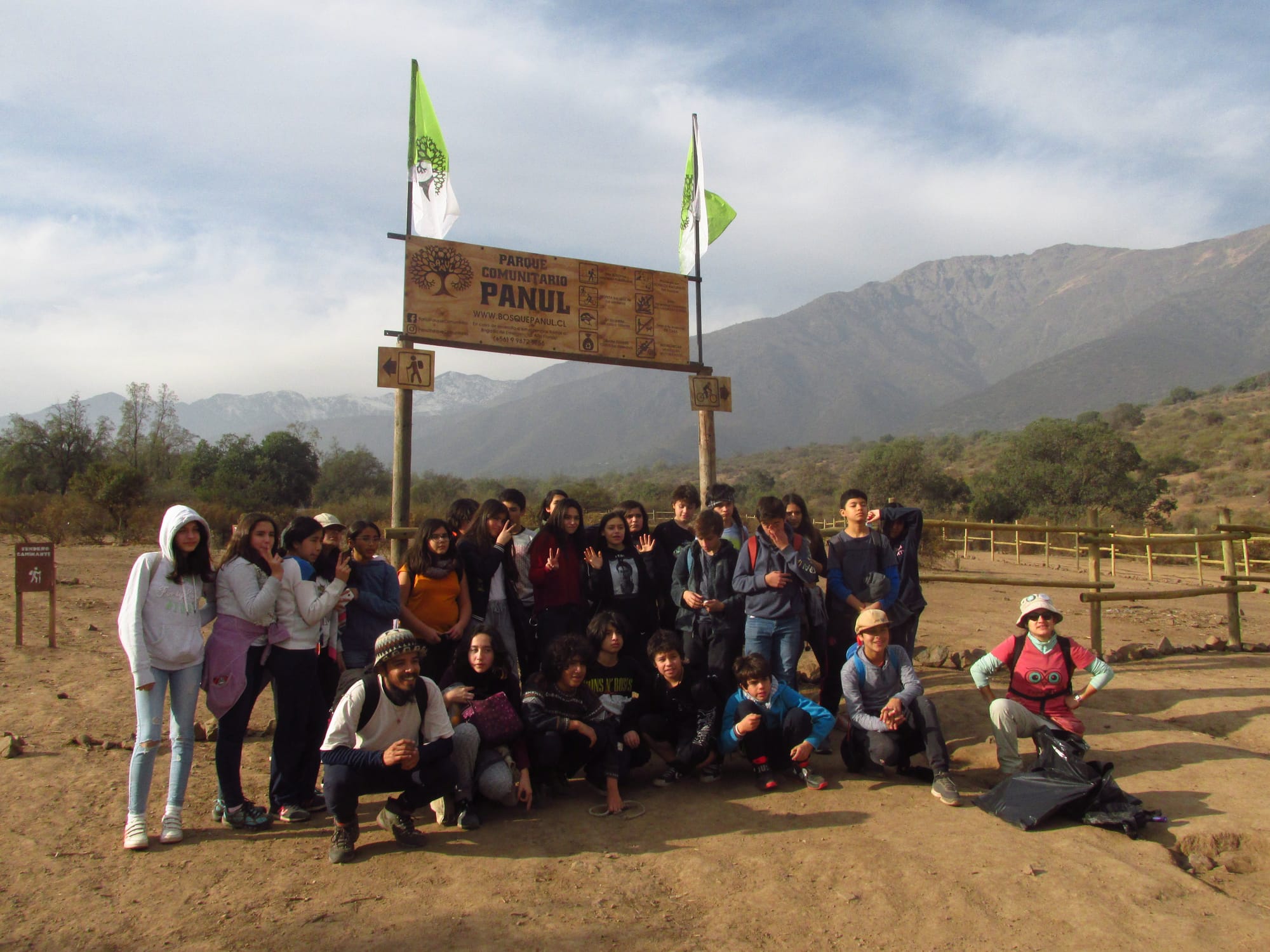 Salida con el colegio Raimapu