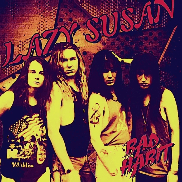 Lazy Susan 'Bad Habit' 2020 Reissue - Demon Doll Records
