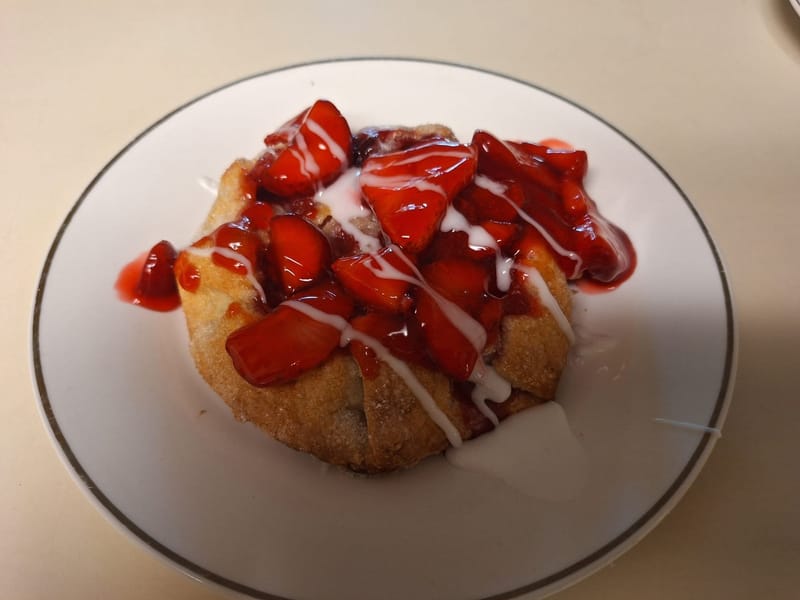 Strawberry Crostada