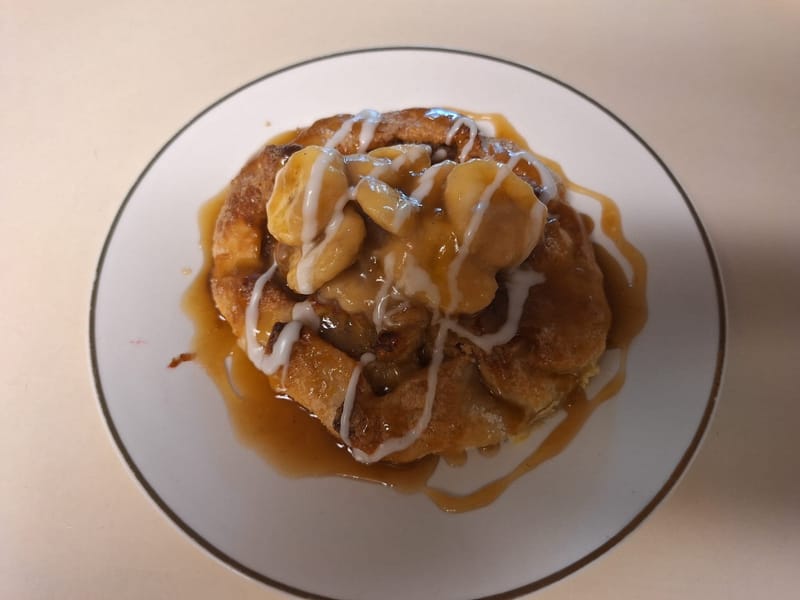 Bananas Foster Crostada