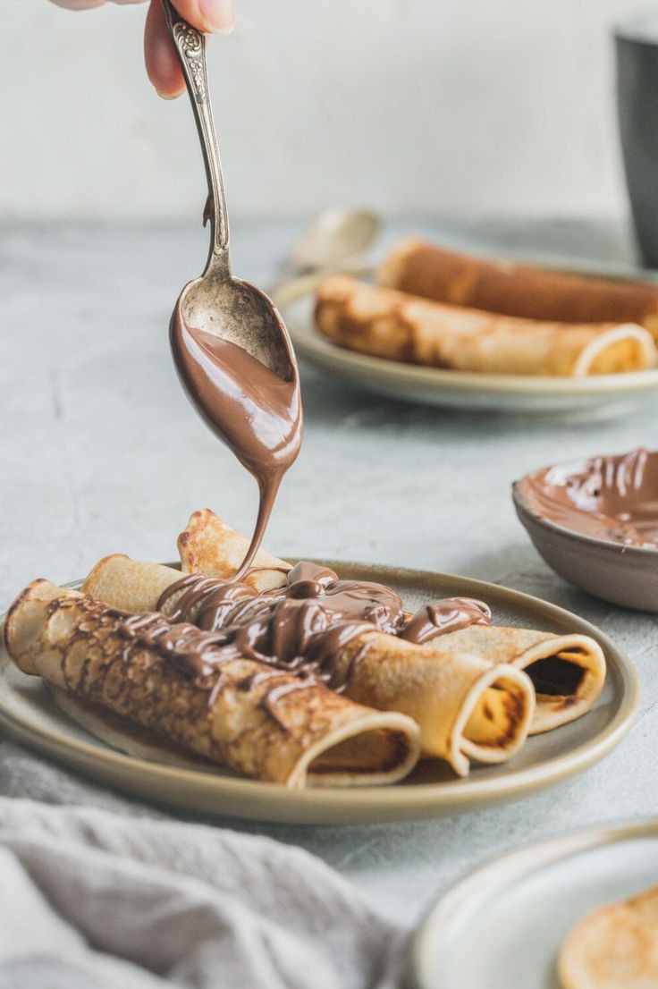 Crêpes au chocolat
