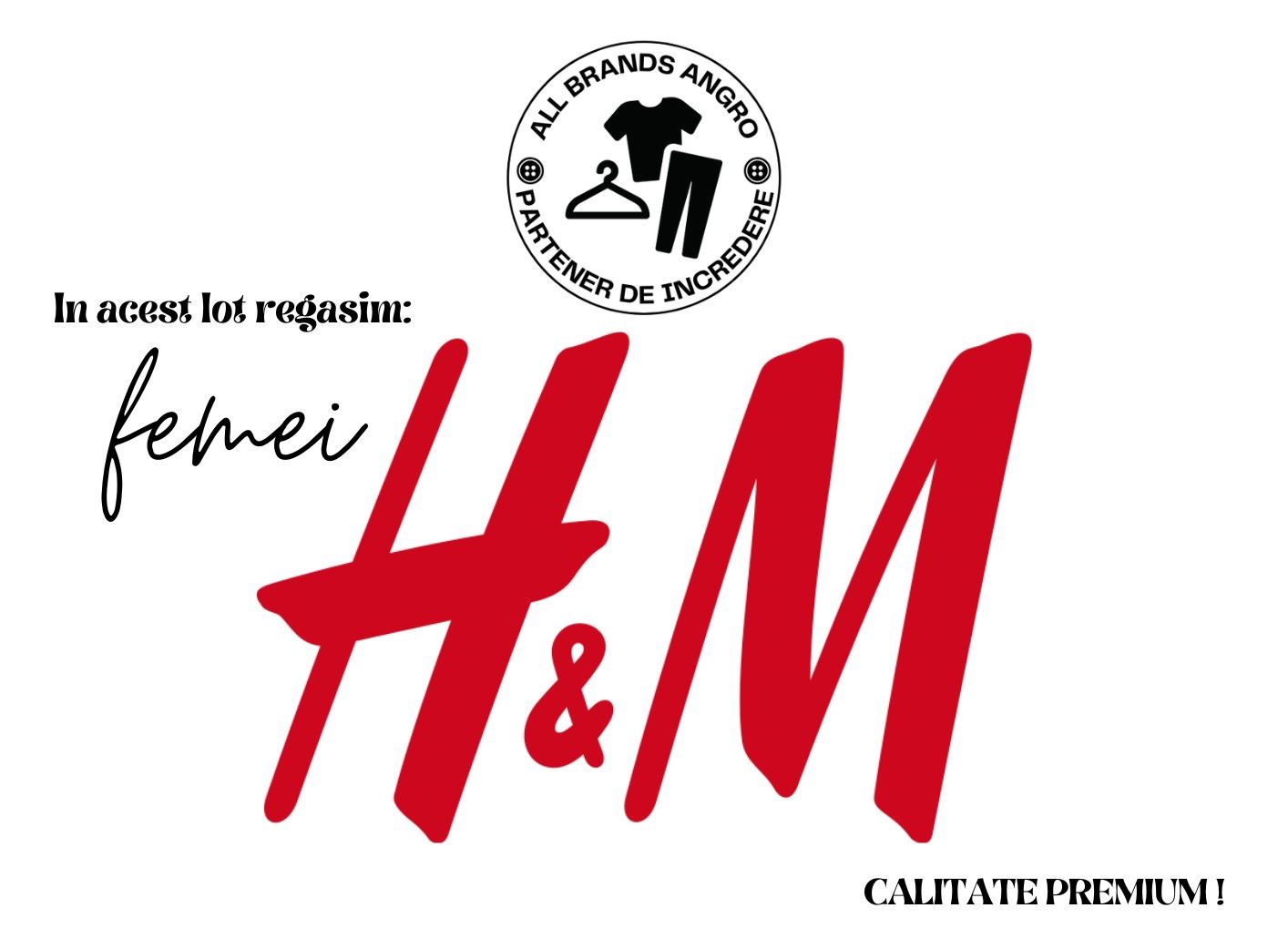 H&M COLECȚIE PENTRU FEMEI