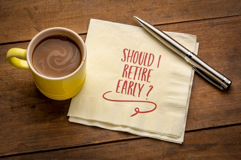 What is driving early retirement in the UK?