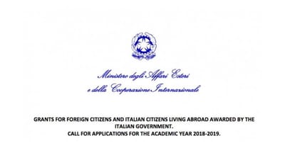 براتب 900 يورو شهرياً منحة دراسية ممولة بالكامل لدراسة الماجستير والدكتوراه في إيطاليا