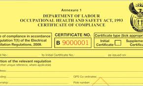 ELECTRICAL COC's
