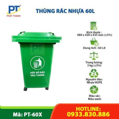 Hướng dẫn chọn thùng rác nhựa công nghiệp hdpe an toàn