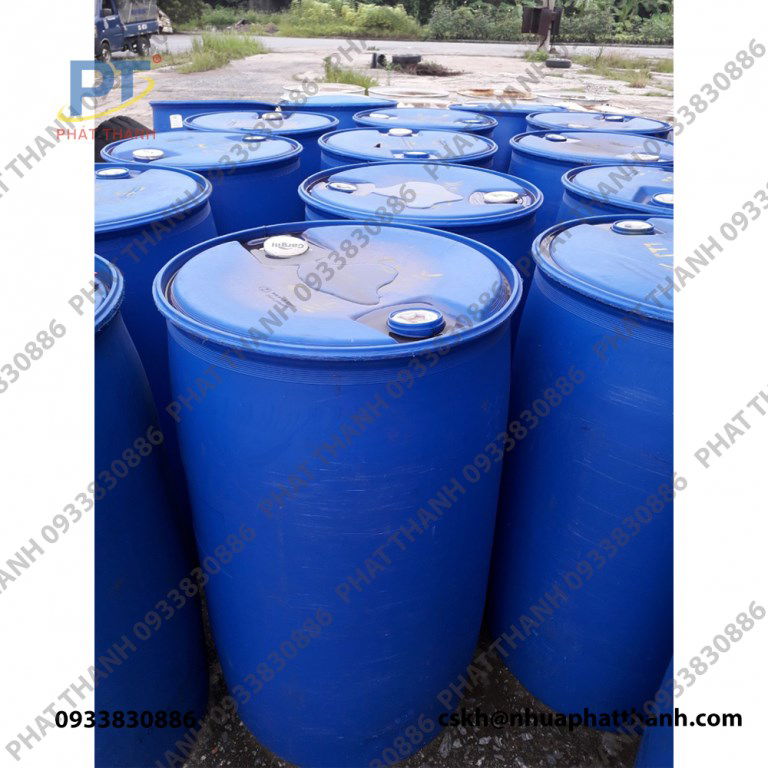 Thùng phi nhựa 120 lít giá rẻ, chất lượng đảm bảo, giao hàng tận nơi