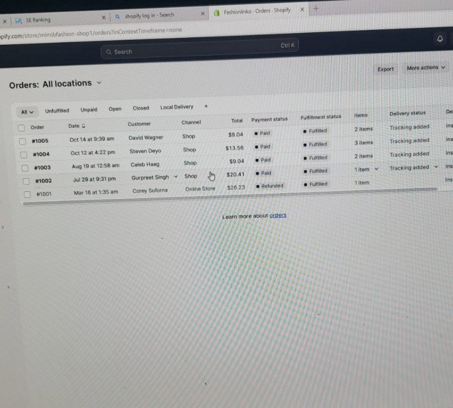 Store sales
