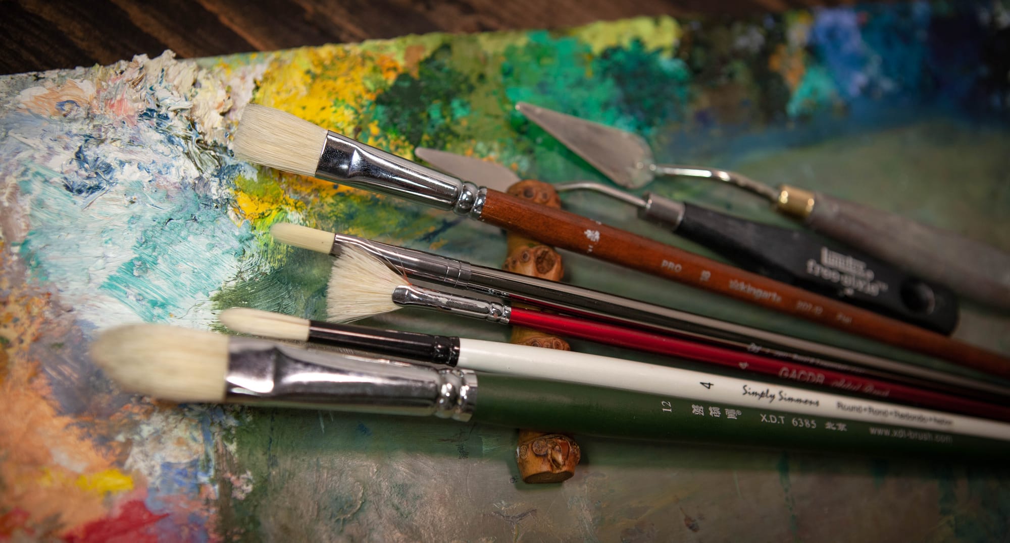 OIL PAINTING MATERIALS I USE