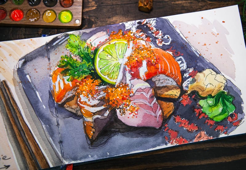 RAINBOW CAKE | I LOVE SUSHI RESTAURANT