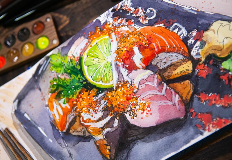 RAINBOW CAKE | I LOVE SUSHI RESTAURANT