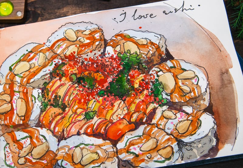 NETFLIX ROLL | I LOVE SUSHI RESTAURANT