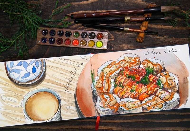 NETFLIX ROLL | I LOVE SUSHI RESTAURANT