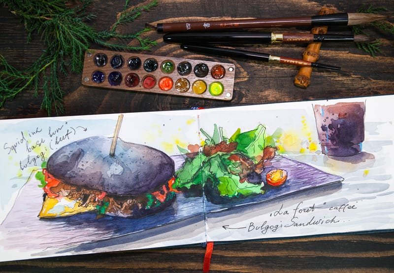 BULGOGI SANDWICH | LA FORET CAFE