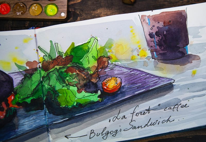 BULGOGI SANDWICH | LA FORET CAFE