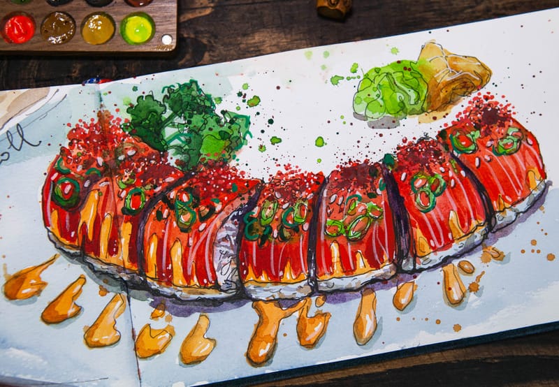 RED DRAGON ROLL 