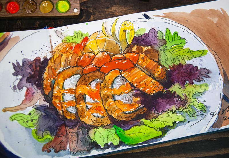 VOLCANO ROLL | S SUSHI RESTAURANT