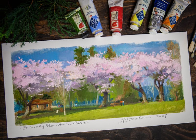 CHERRY BLOSSOM | BURNABY MOUNTAIN PARK