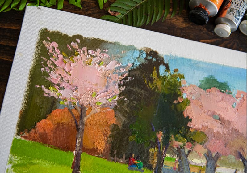 LAST SACURA IN BLOSSOM