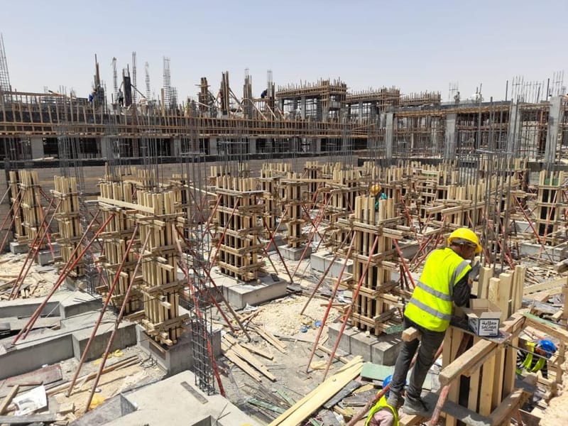 تنفيذ عدد 9 فيلا سكنية